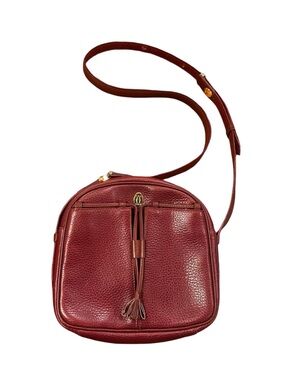 1980’s Must de Cartier Pebbled Leather Crossbody bag - Vintage French Luxury